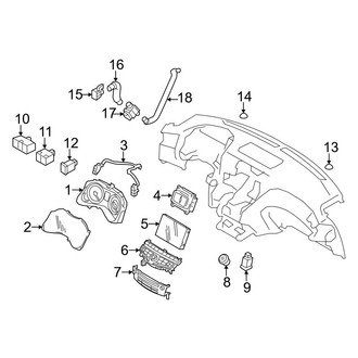 Infiniti OE - Instrument Panel - Cluster & Switches