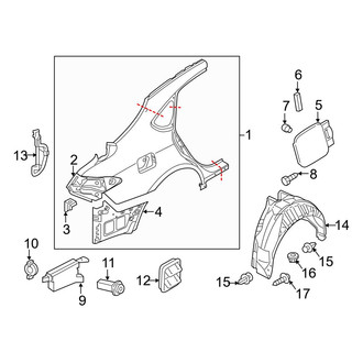 Infiniti OE - Quarter Panel & Components