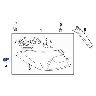 Infiniti OE - Tail Light Clip