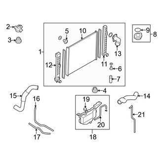 Infiniti OE - Cooling - Radiator & Components