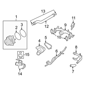 Infiniti OE - Cooling - Water Pump