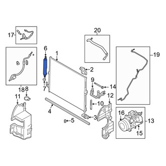 Infiniti OE - A/C Receiver Drier
