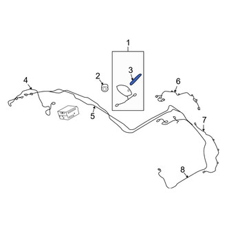 Infiniti OE - Radio Antenna Mast