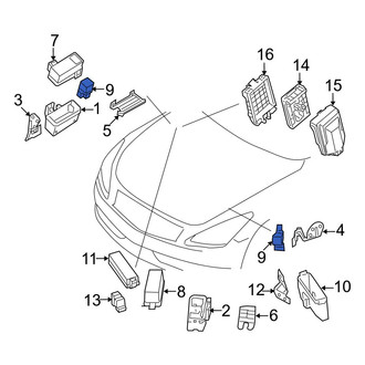 Infiniti OE - Engine Cooling Fan Motor Relay