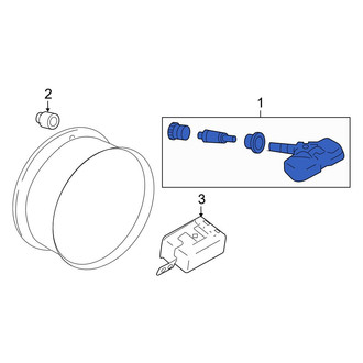 Infiniti OE - Tire Pressure Monitoring System (TPMS) Sensor