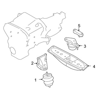 Infiniti OE - Engine & Transmission Mounting (RWD)