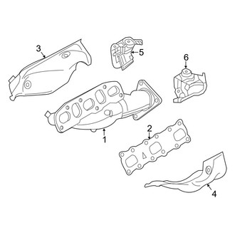 Infiniti OE - Exhaust System - Manifold