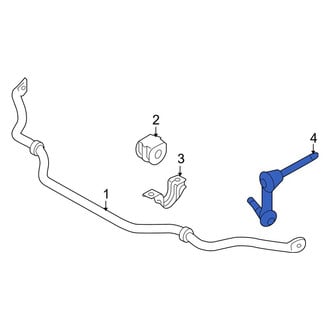 Infiniti OE - Front Right Suspension Stabilizer Bar Link
