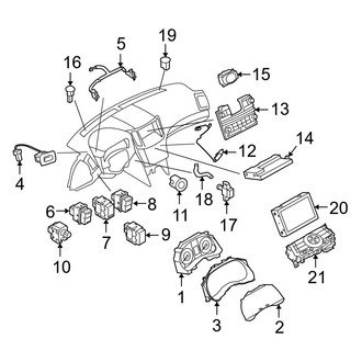 Infiniti OE - Instrument Panel - Cluster & Switches