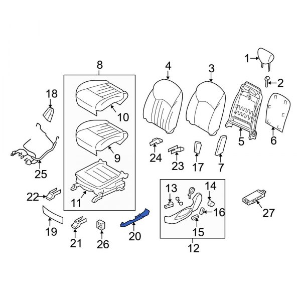 Seat Track Cover