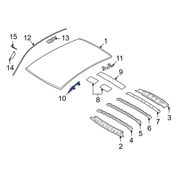 Roof Panel Bracket