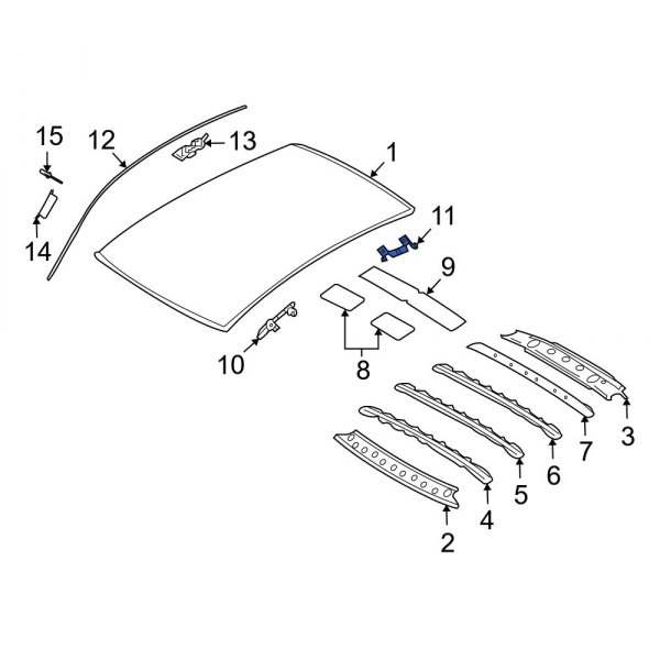 Roof Panel Bracket