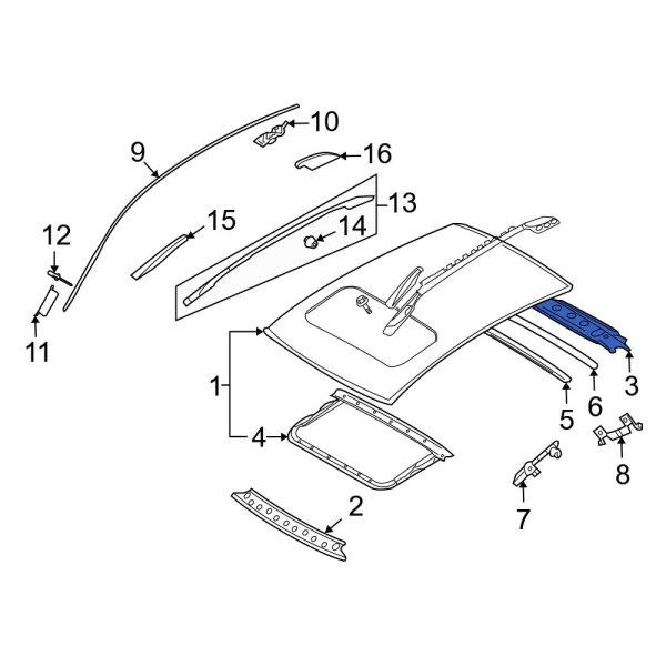 Roof Header Panel