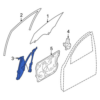 Infiniti OE - Front Left Window Regulator