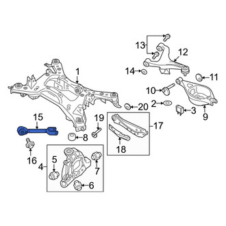 Infiniti OE - Rear Radius Arm