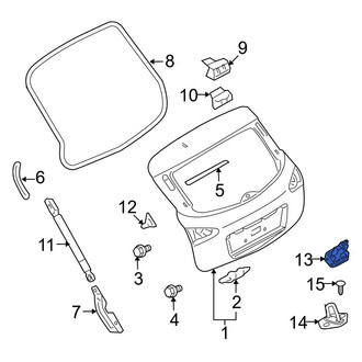 Infiniti OE - Rear Liftgate Latch