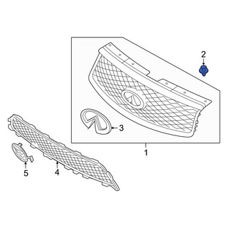 Infiniti OE - Grille Retainer