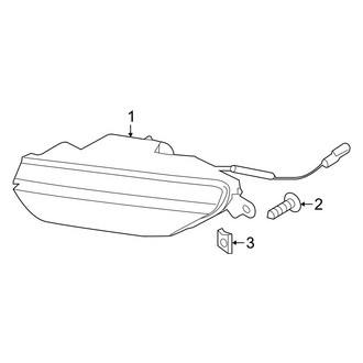 Infiniti OE - Front Lamps - Daytime Running Lamp Components