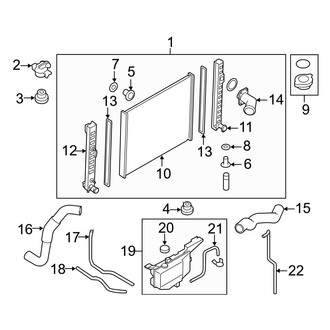 Infiniti OE - Cooling - Radiator & Components