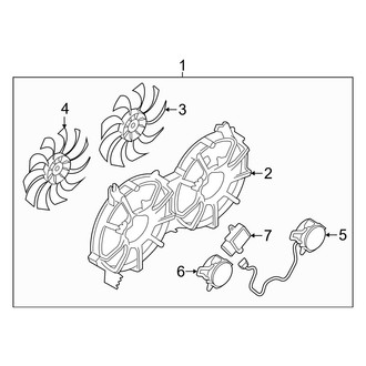 Infiniti OE - Cooling Fan