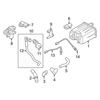Infiniti OE - Emission System - Emission Components