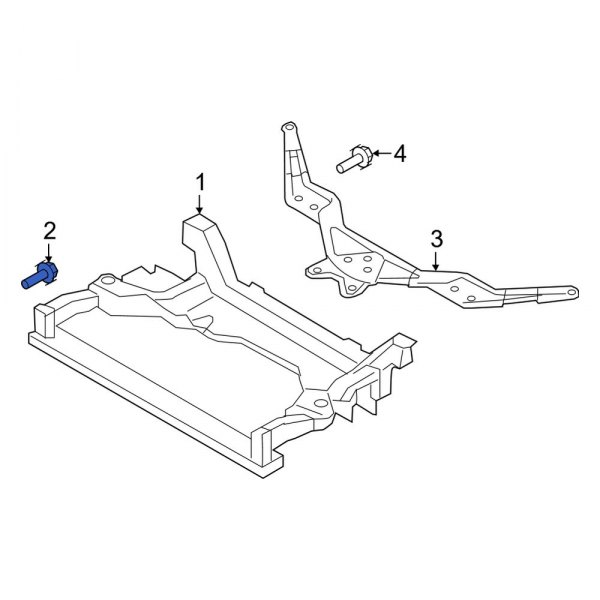 Suspension Crossmember Bolt