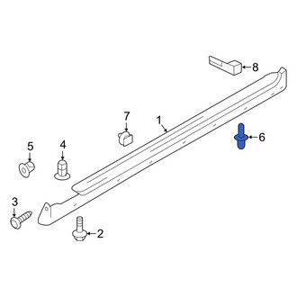 Infiniti OE - Wheel Arch Molding Clip