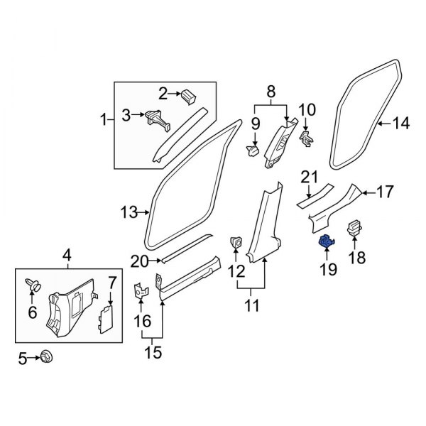 Door Sill Plate Clip