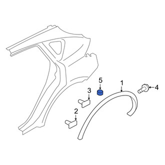 Infiniti OE - Wheel Arch Molding Grommet