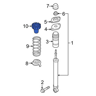 Infiniti OE - Upper Coil Spring Insulator