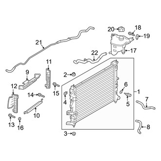 Infiniti OE - Cooling - Radiator & Components (Autograph / Luxe / Pure / Sensory / Sport)