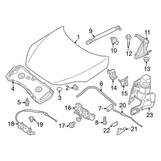 Infiniti OE - Hood & Components