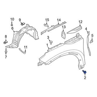Infiniti OE - Frame Side Member Bolt