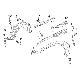 Infiniti OE - Fender & Components