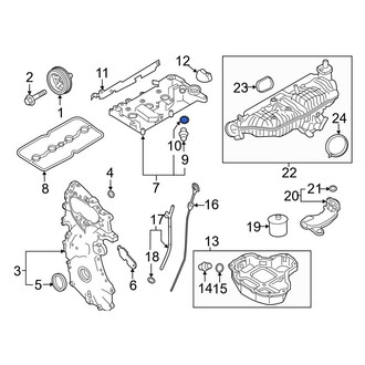 Infiniti OE - PCV Valve Seal