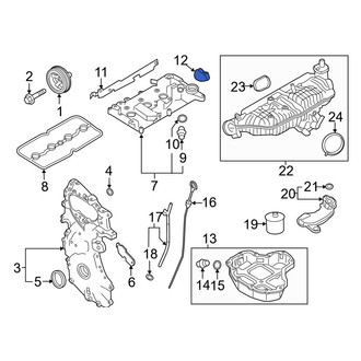 Infiniti OE - Engine Oil Filler Cap