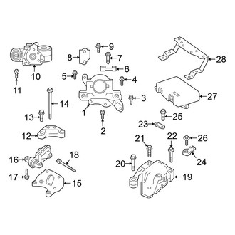 Infiniti OE - Engine & Transmission Mounting