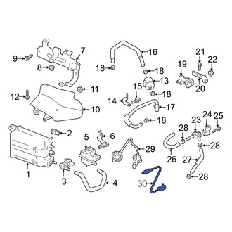 Infiniti OE - Rear Oxygen Sensor