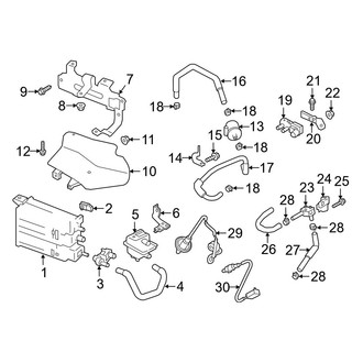 Infiniti OE - Emission System - Emission Components