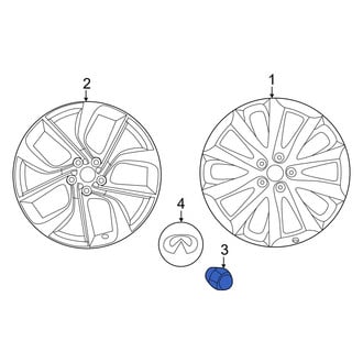 Infiniti OE - Wheel Lug Nut