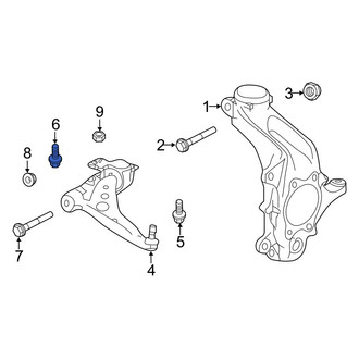 Infiniti OE - Rear Suspension Control Arm Bolt