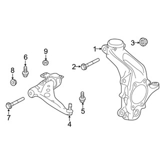 Infiniti OE - Front Suspension - Suspension Components