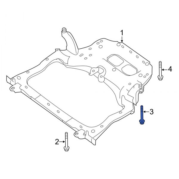 Engine Cradle Bolt