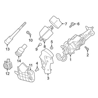 Infiniti OE - Steering Column Assembly