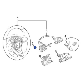 Infiniti OE - Steering Wheel Nut