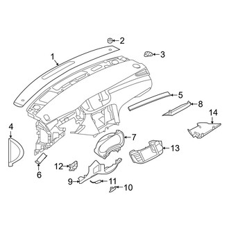 Infiniti OE - Instrument Panel Components (Essential / Luxe)