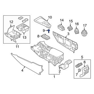 Infiniti OE - Combination Switch Screw