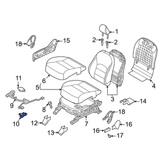 Infiniti OE - Right Air Bag Passenger Presence Module