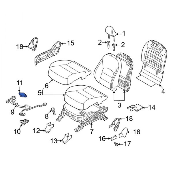 Power Seat Control Module