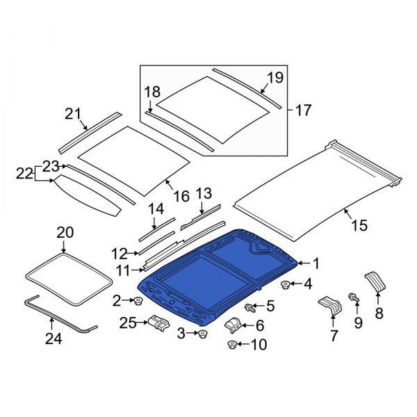 Sunroof Frame